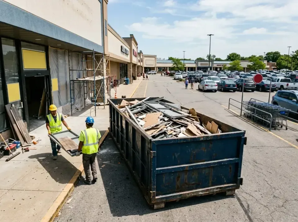 retail-store-renovation-debris-003 — frequently asked questions, Roll-off Dumpster Rentals in Jamestown, ND